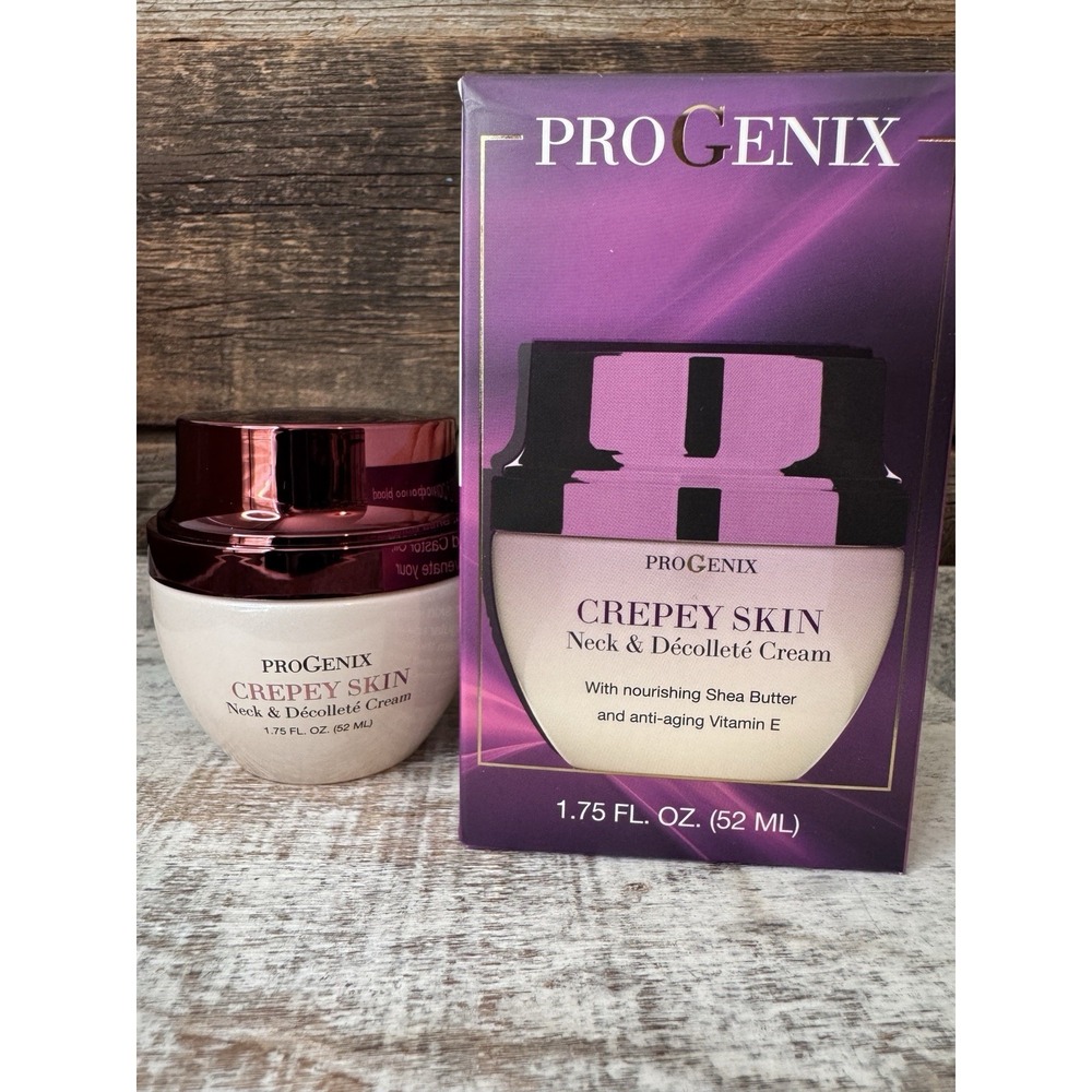 ProGenix Crepey Skin Neck‎ & Décolleté Cream 1.75 fl oz | Made in USA